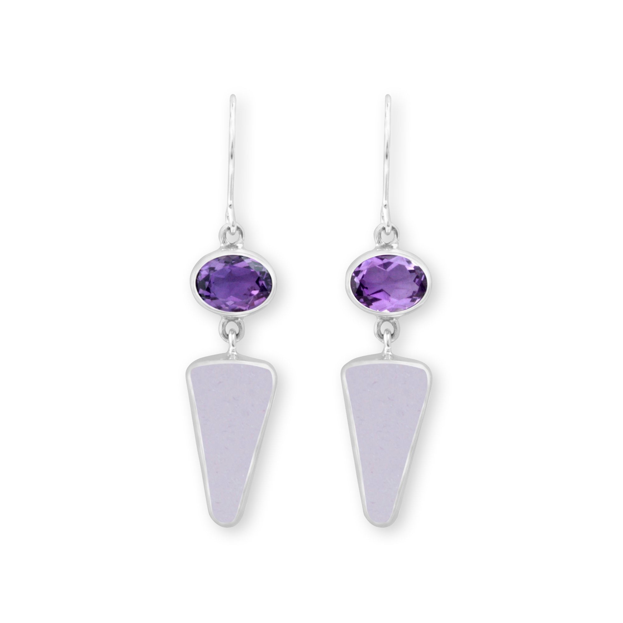 Amethyst Earrings from Mystical Madness
