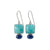 Luscious Larimar and Blue Topaz Earring