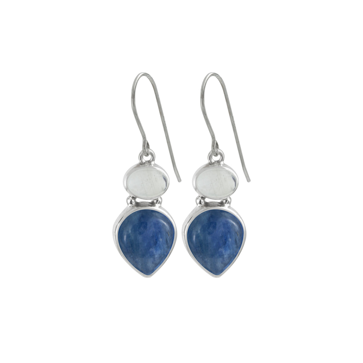 Simply Elegant Pearl and Kynite Drop Earring