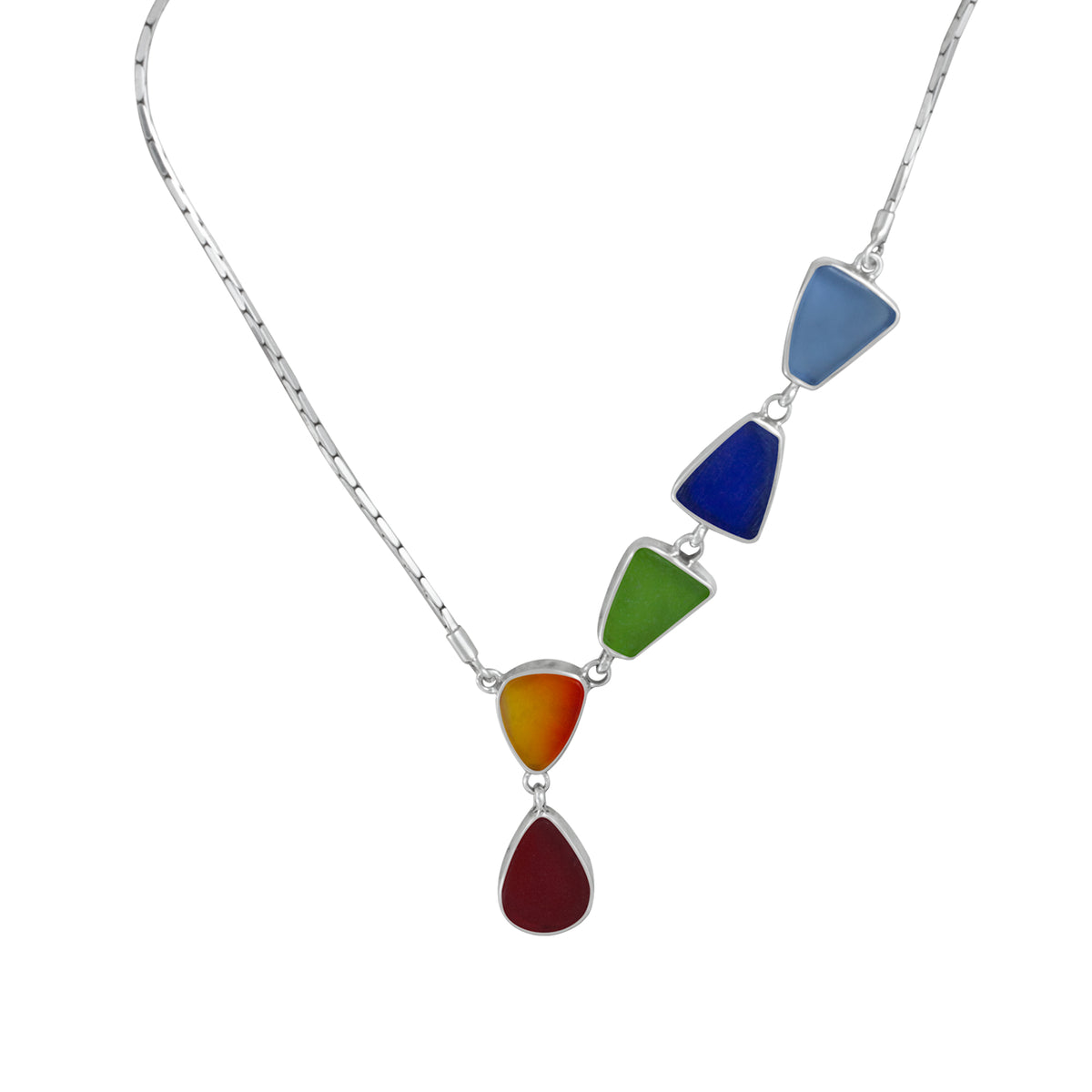 Necklace With Sea Glass
