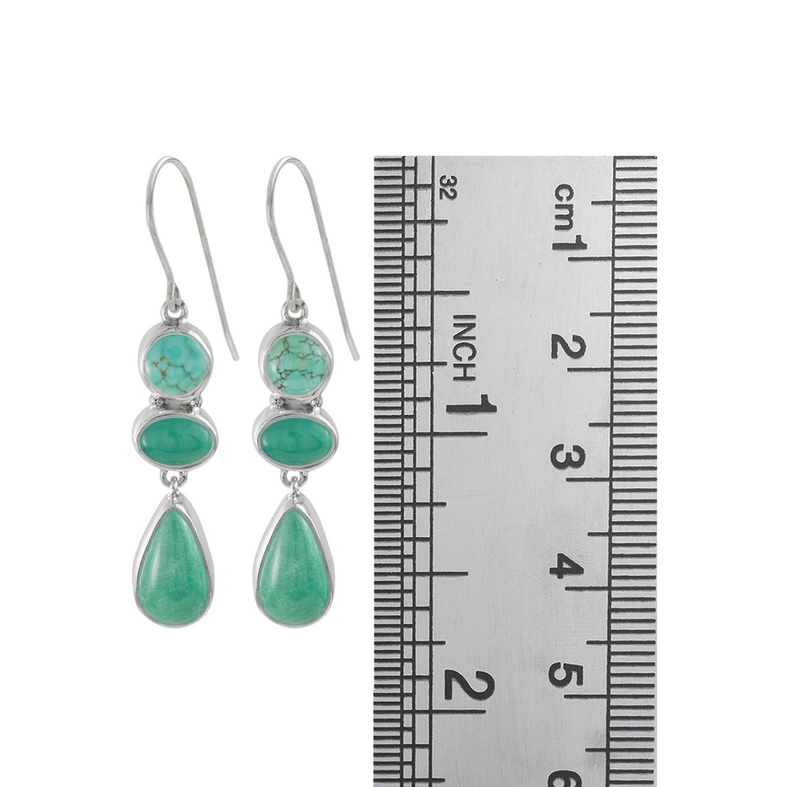 Natural Turquoise  Earring