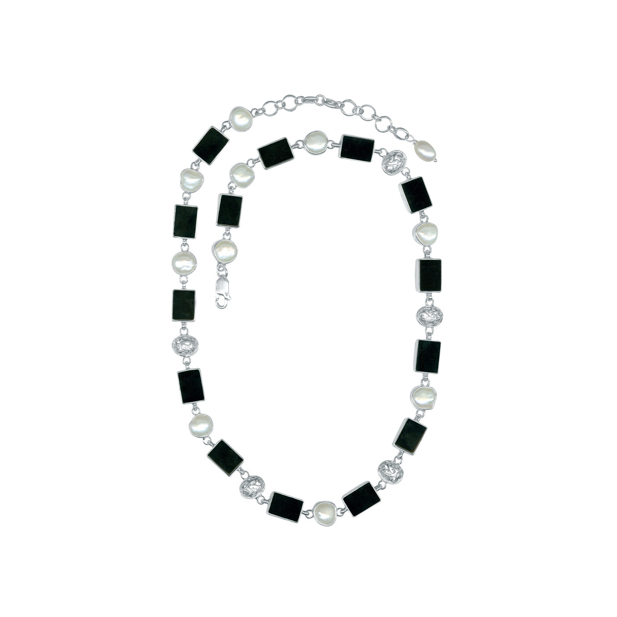 Sterling Silver Necklace With