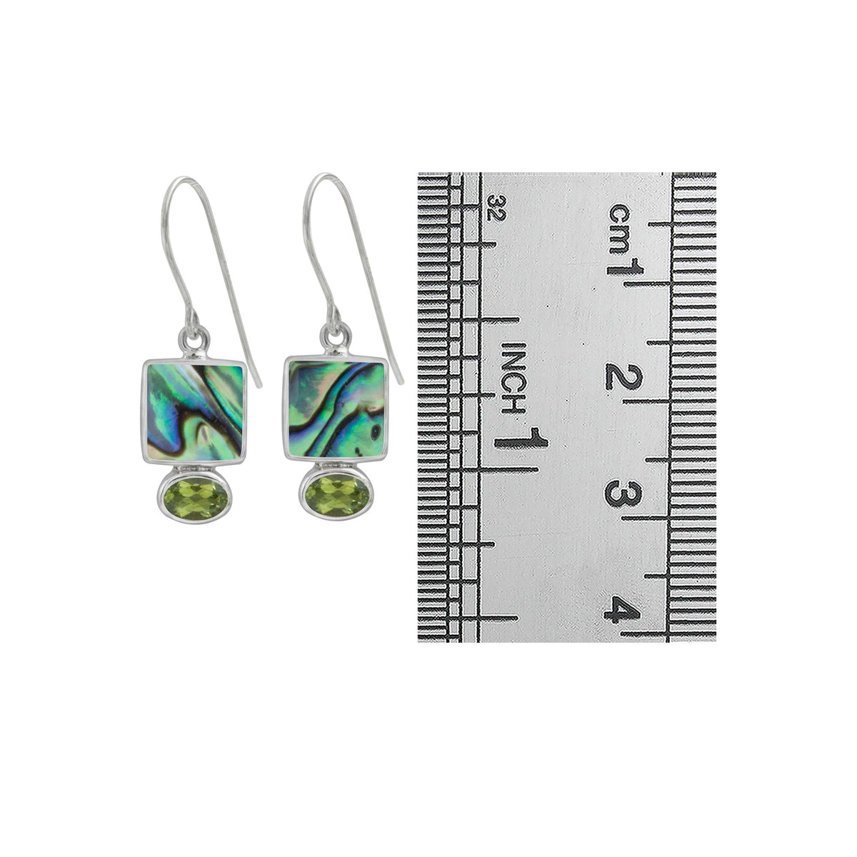 Luscious Larimar and Blue Topaz Earring