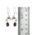 Sterling Silver Earring Branch With Bead Drop