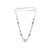 Sterling Silver Necklace With Shell Malabar Turbos, Shell Nautilas Round & Oval, Pearl