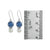 Kynite and Pearl Drop Earring