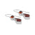 Sterling Silver Earring With Round Amber, Kite Amber Stone