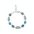 Fabulous Gemstone & Sea Glass Bracelet