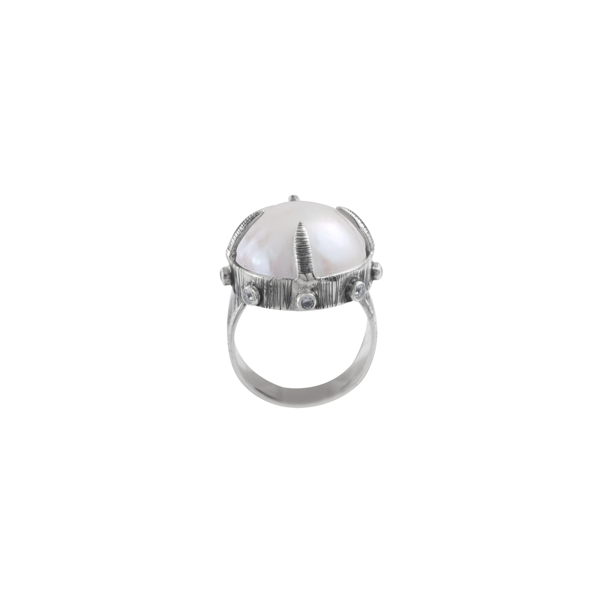 Gorgeous Barouqe Pearl Ring