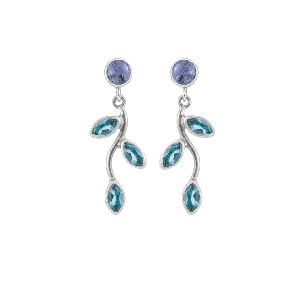 Gemstone Branch Earrings