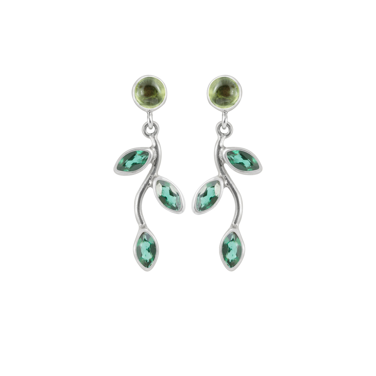 Gemstone Branch Earrings