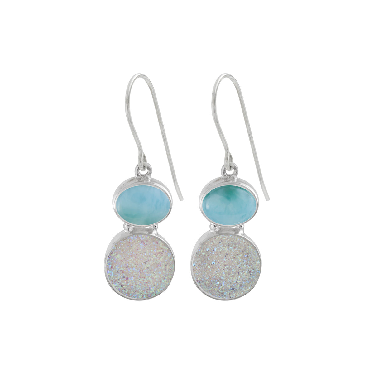 Gorgeous Rainbow Moonstone Earring