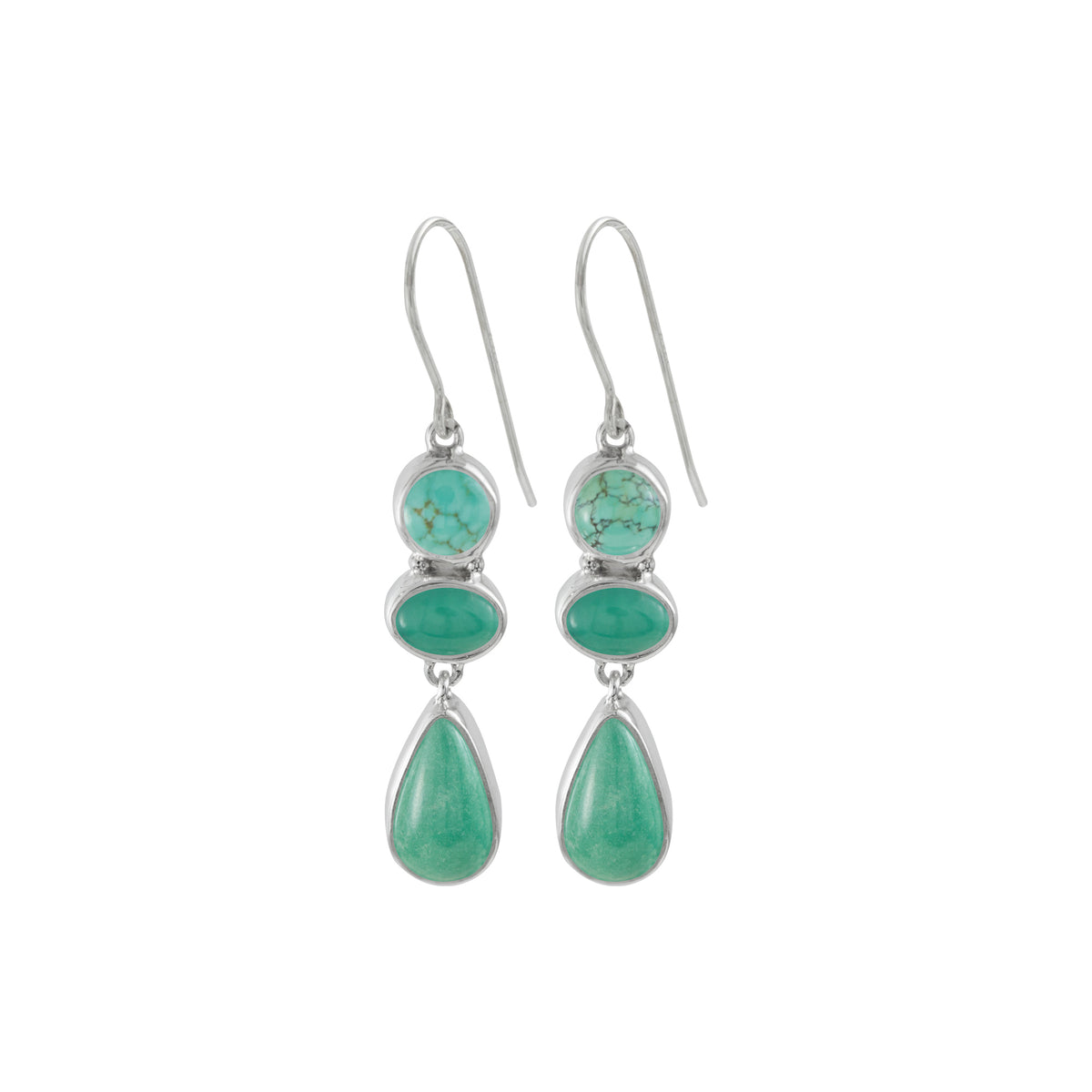 Natural Turquoise  Earring