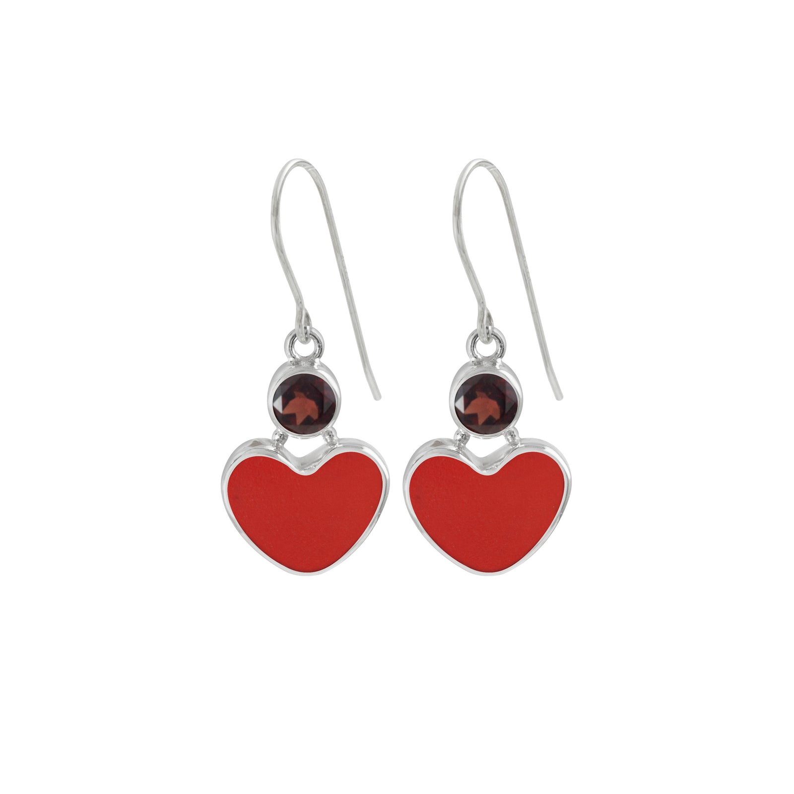 Silver Earring With Pearl And Paua Shell