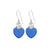 Silver Earring With Pearl And Sea Glass