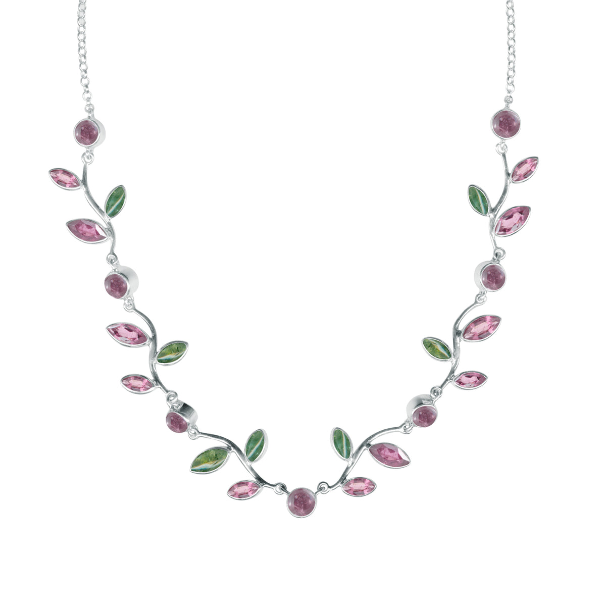 Tourmaline Branch Necklace