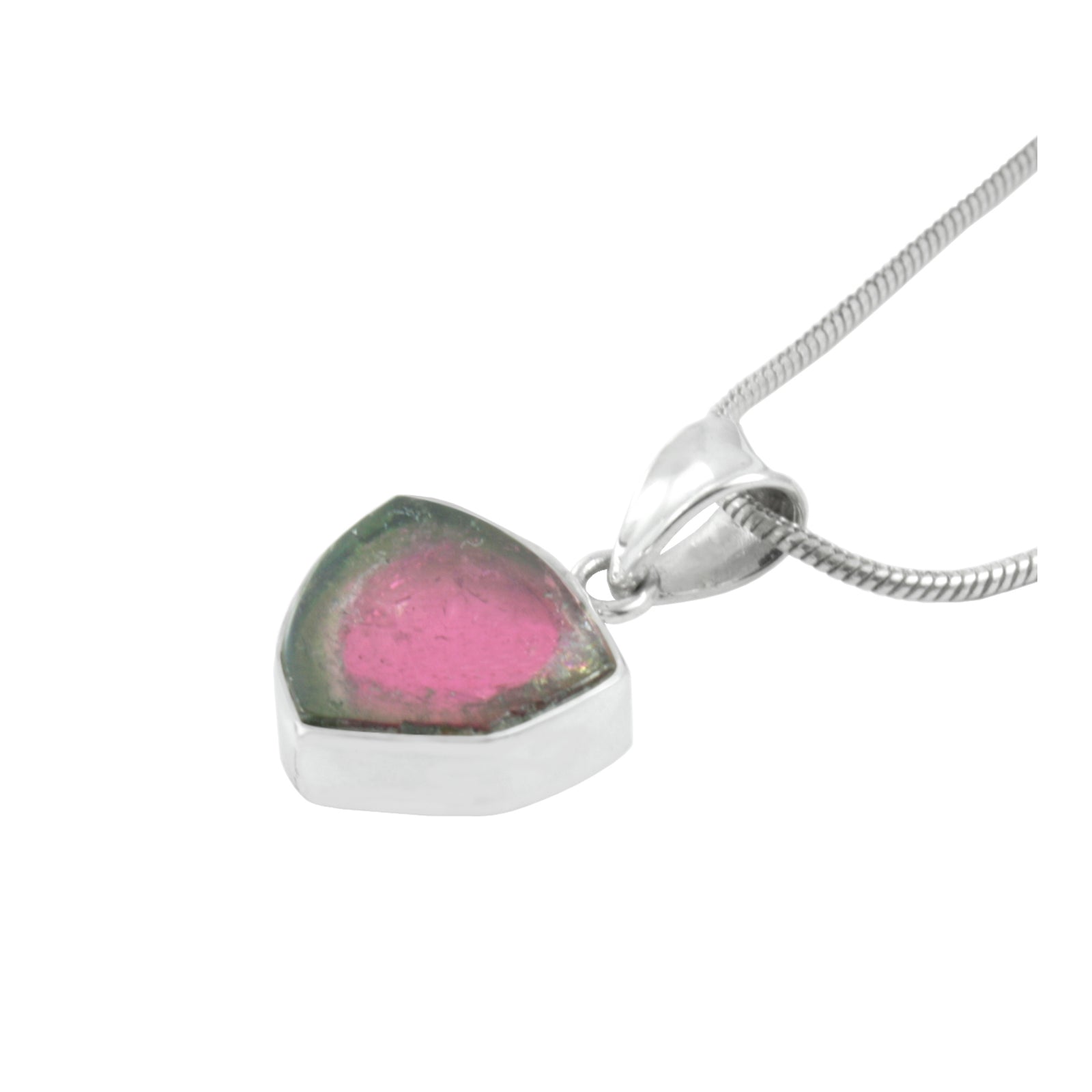 Sterling Silver Pendant With Watermelon