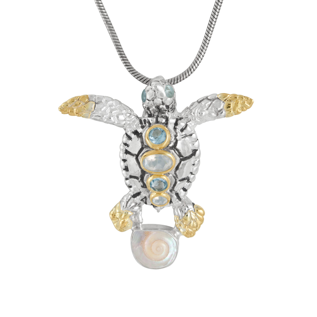 Fabulous Sea Turtle with Gemstones
