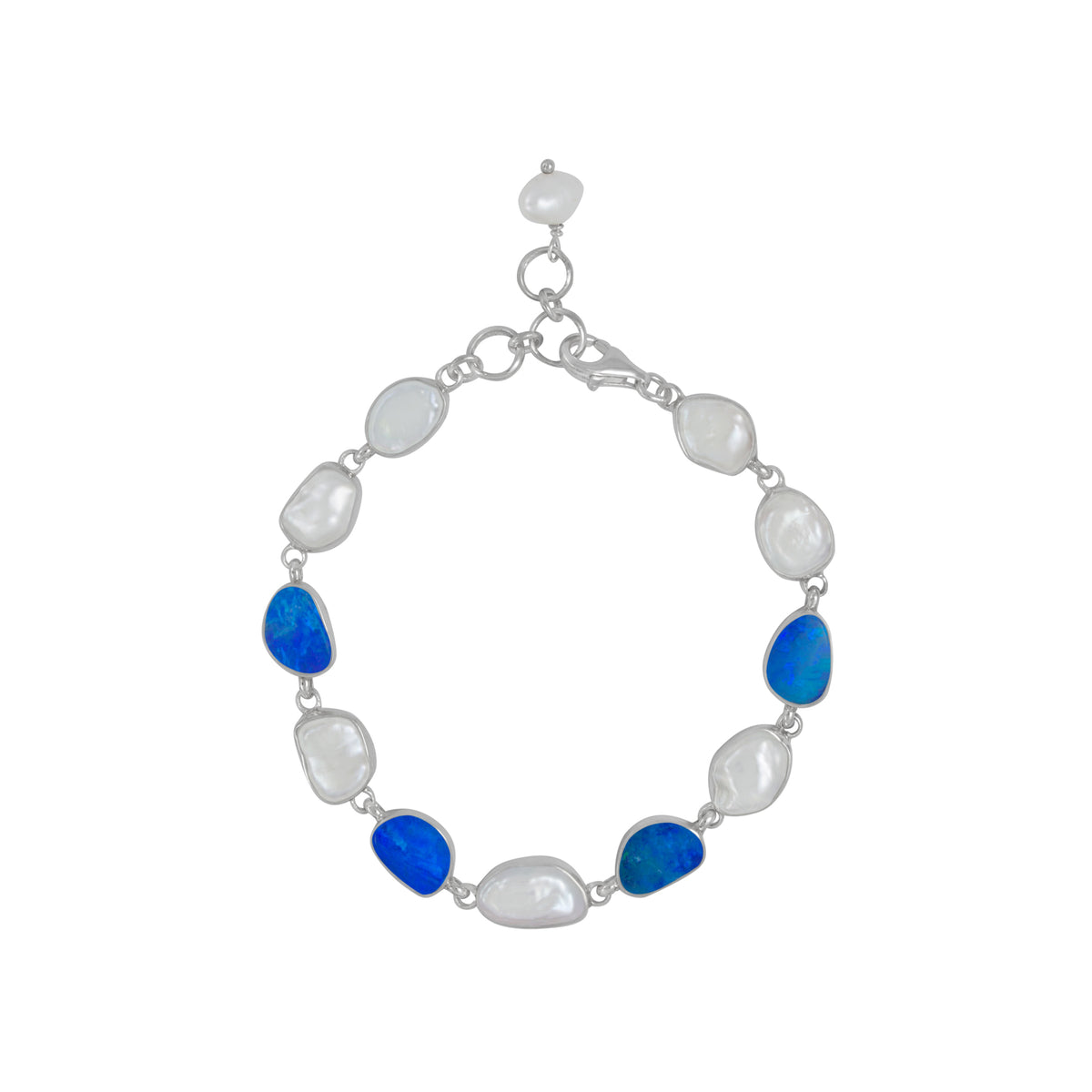 Gorgeous Opal &amp; Pearl  Braclet