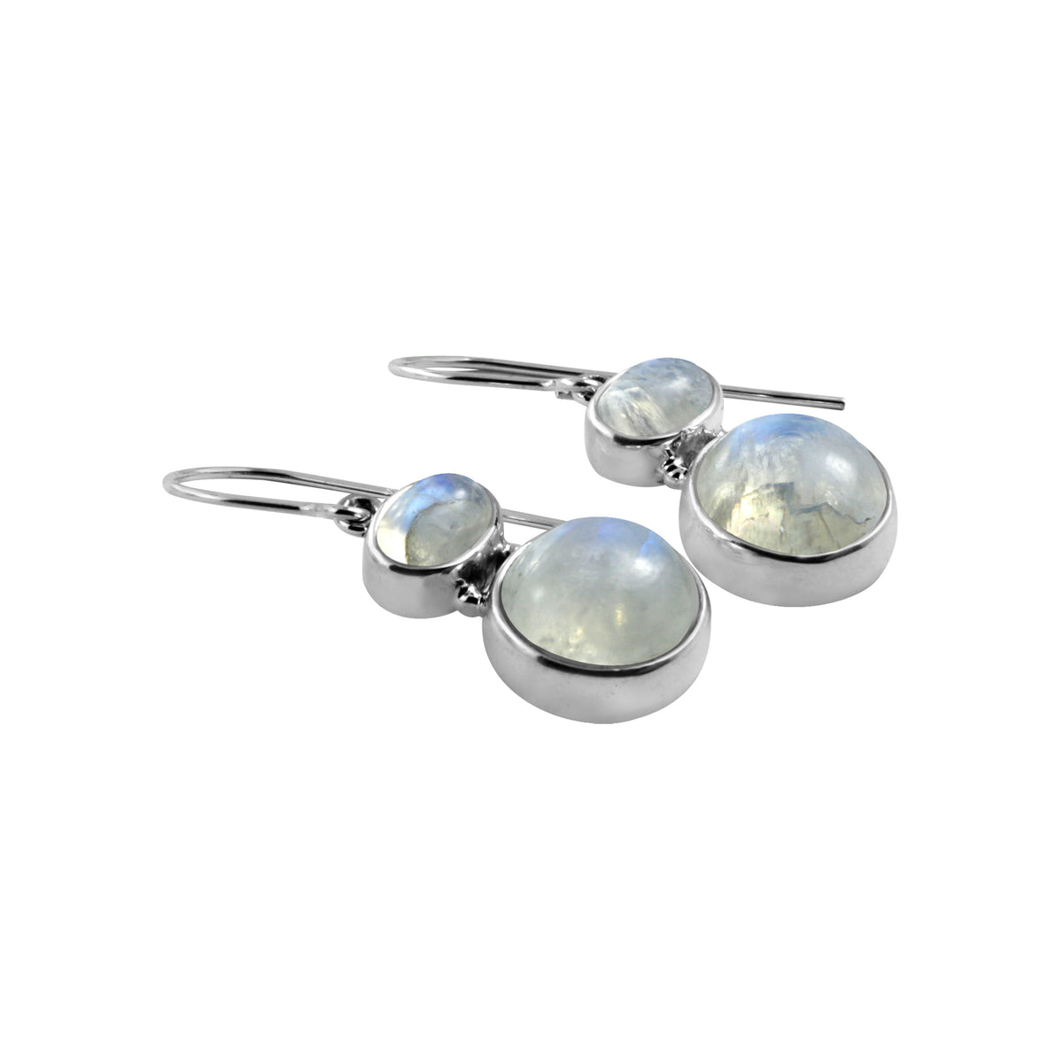 Gorgeous Rainbow Moonstone Earring