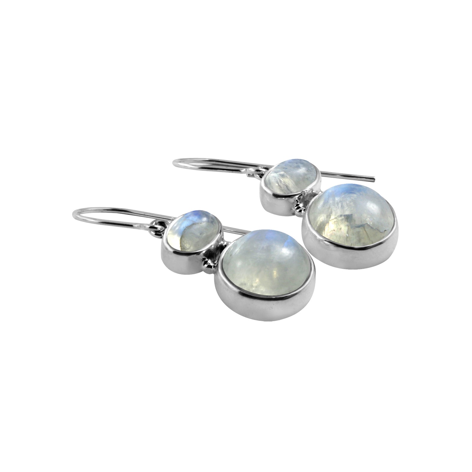Gorgeous Rainbow Moonstone Earring