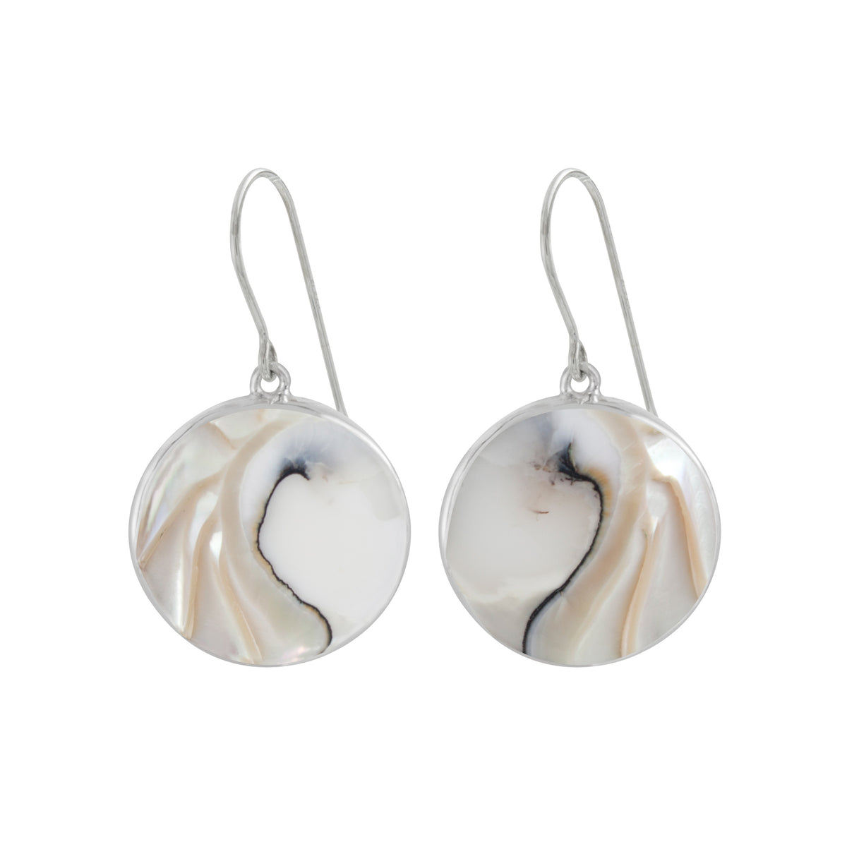 Sterling Silver Earring With Single Stone