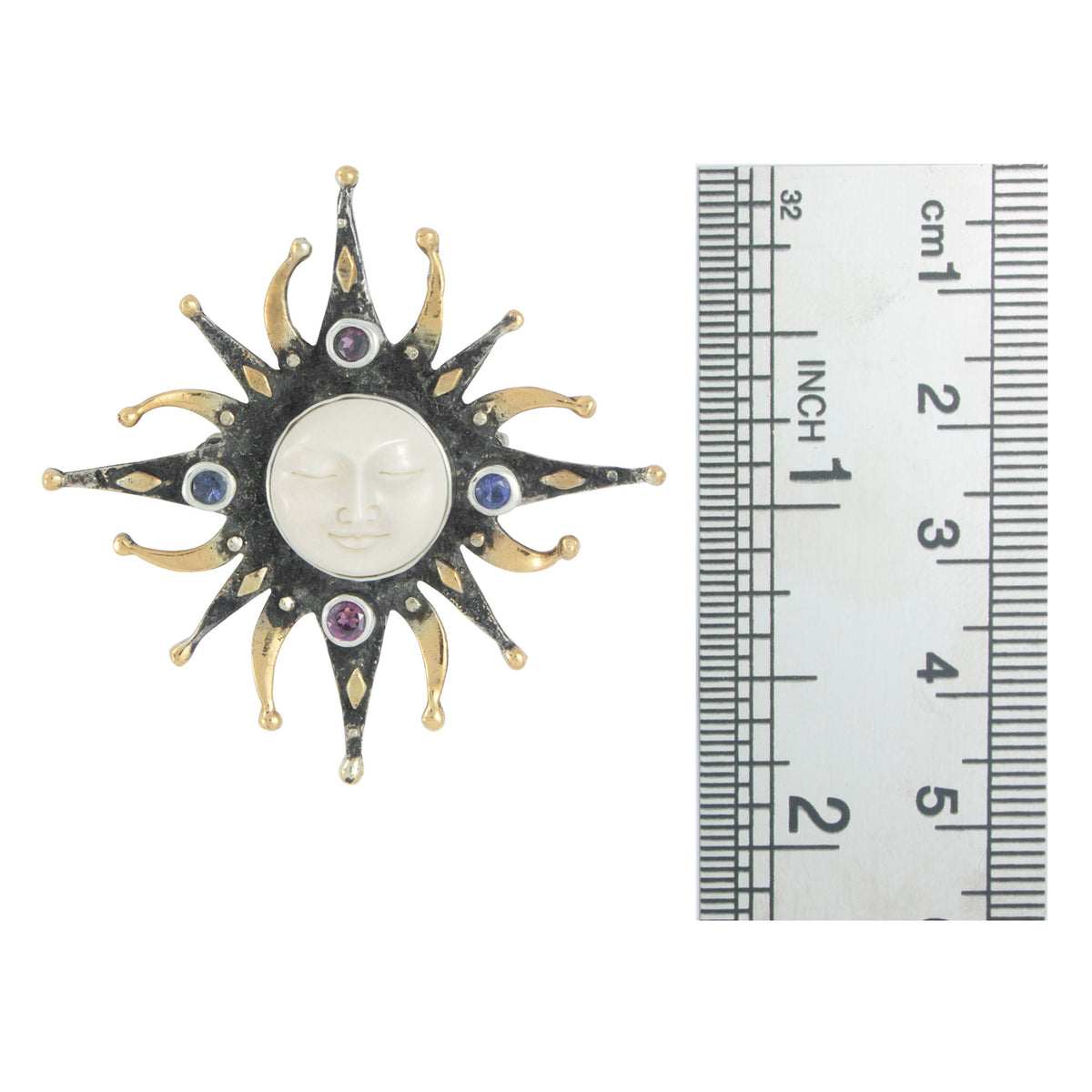 Sleeping Face Pin/Pendant