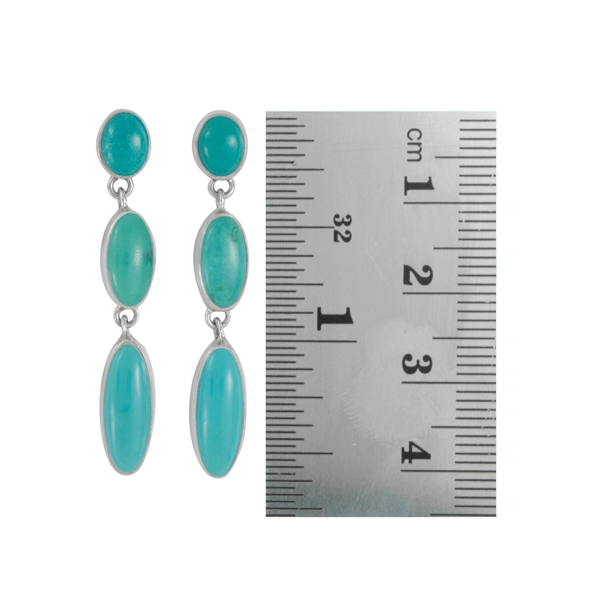 Stunning Turquoise drop earrings