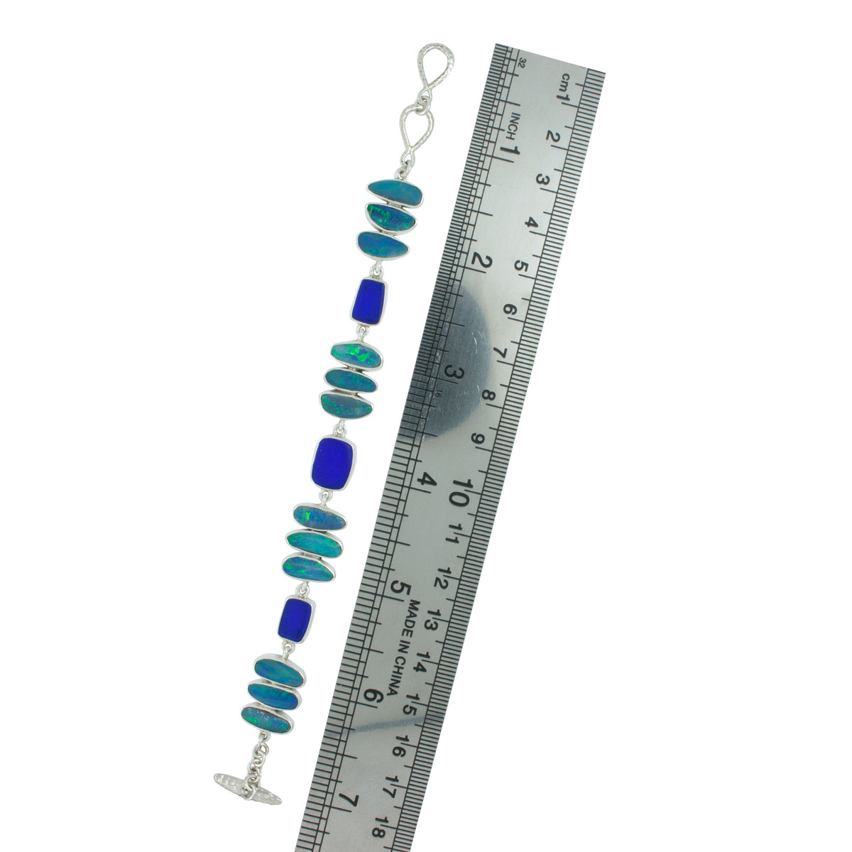 Exquisite Opal &amp; Seaglass Bracelet