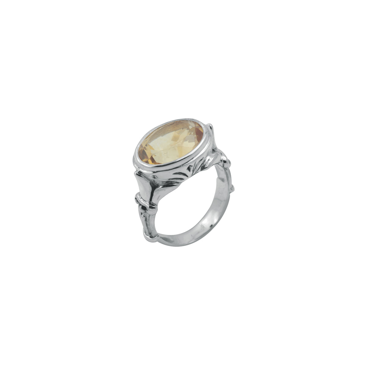 Elegant Corinthian Gemstone Ring