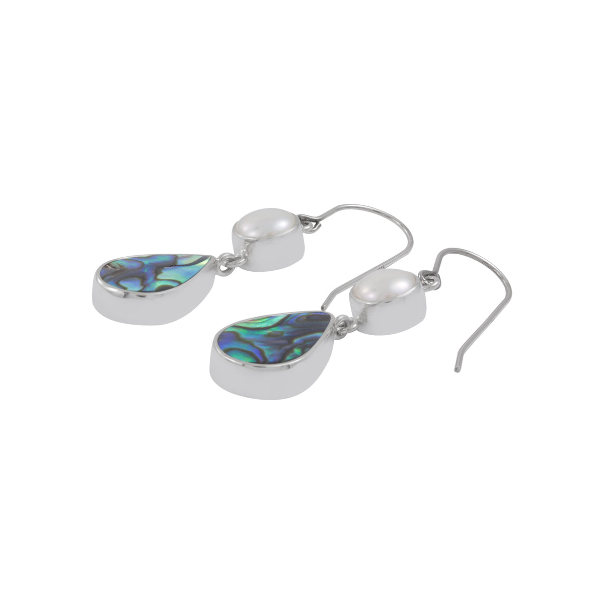 Elegant with Pearl and Paua Shell drops