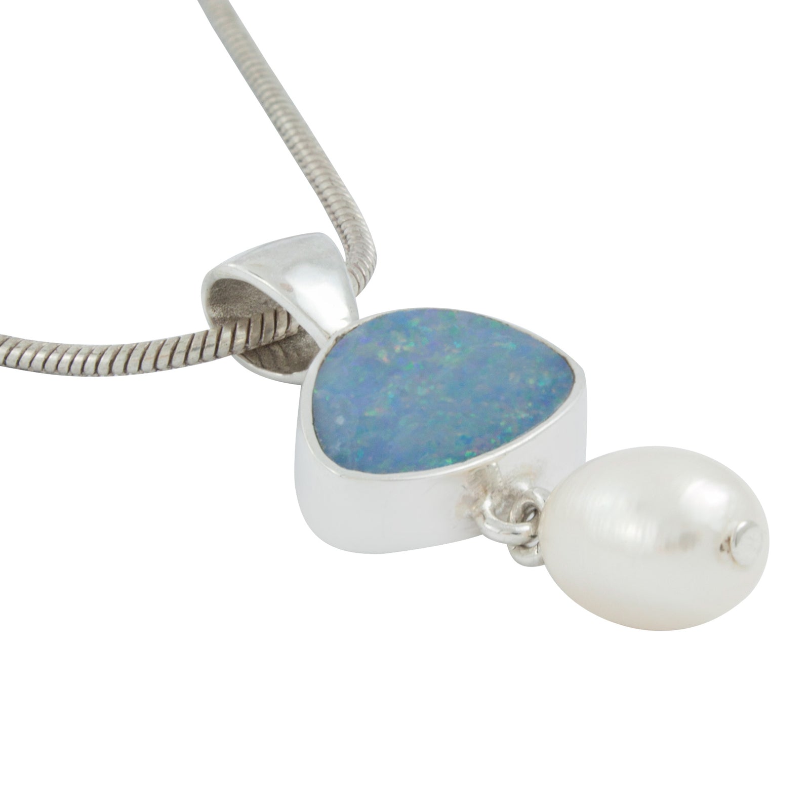 Gorgeous Opal Pearl Pendant
