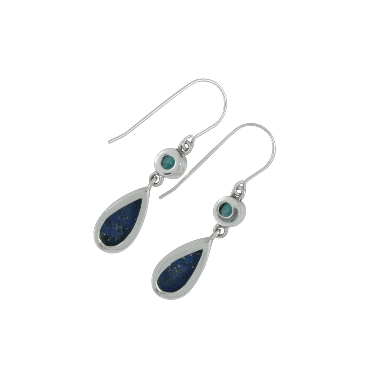 Blue Topaz and Lapis Teardrop Earrings. It&#39;s all about the Blues!