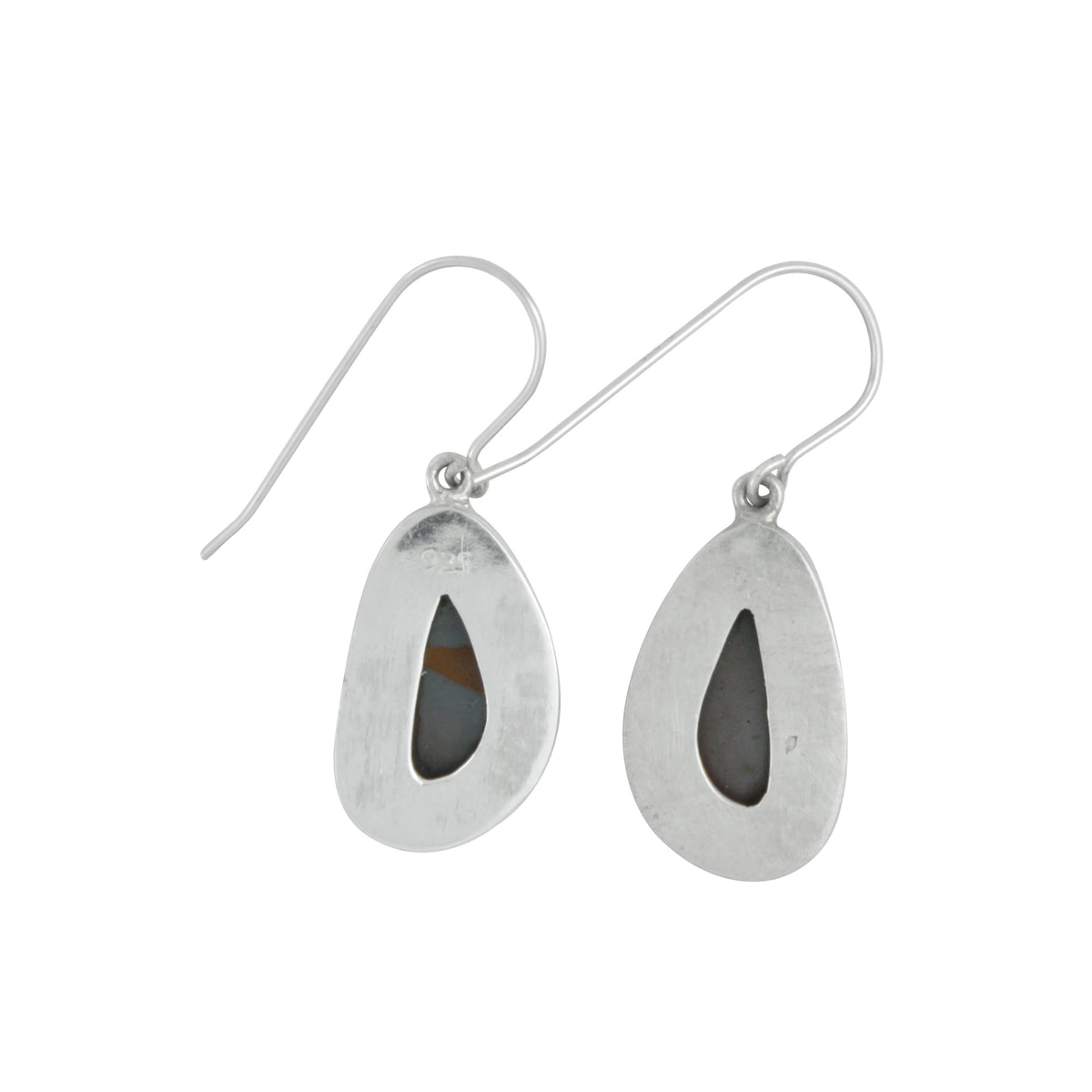 Gorgeous Opal And Silver Drop Earrings