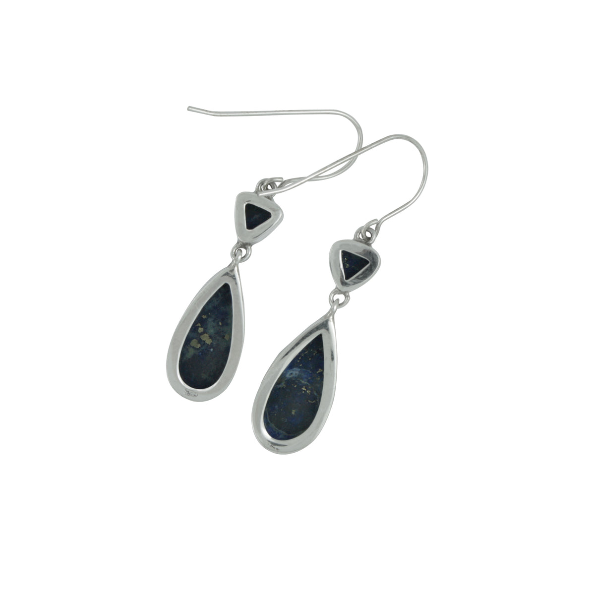 All about the Blues ! Sensational Lapis Drop Earrings