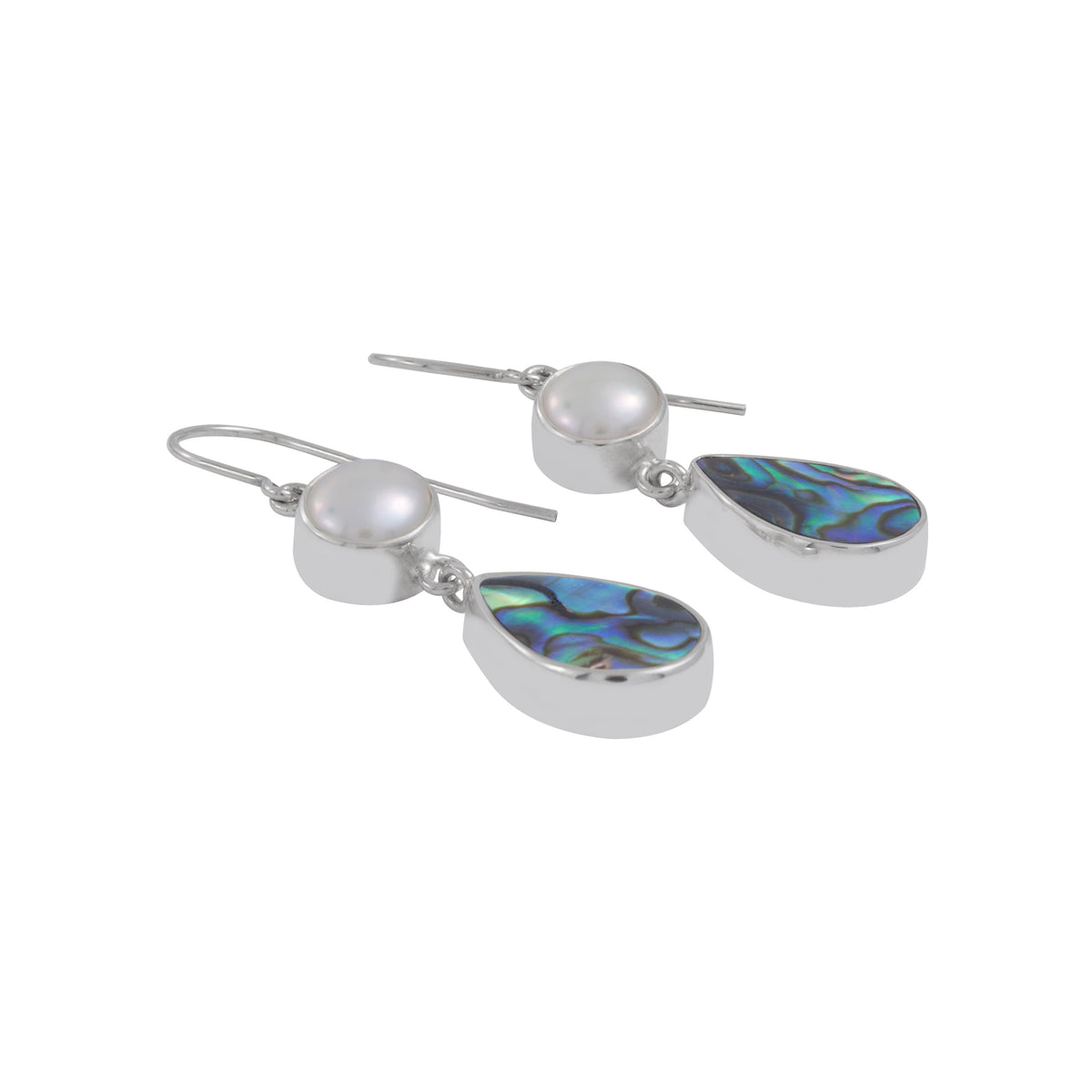 Elegant with Pearl and Paua Shell drops