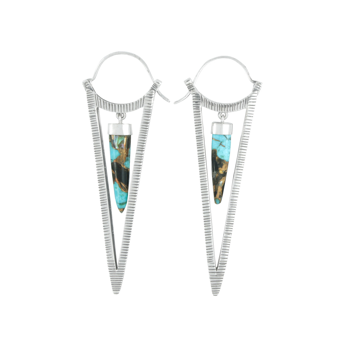 Contemporary Earrings with Edgy Vibe