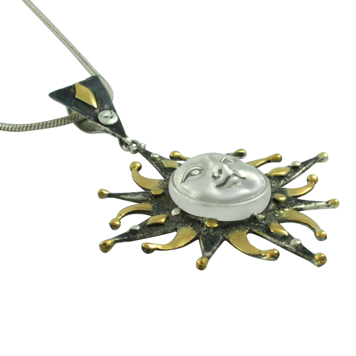 Spectacular Sun Face Pendant
