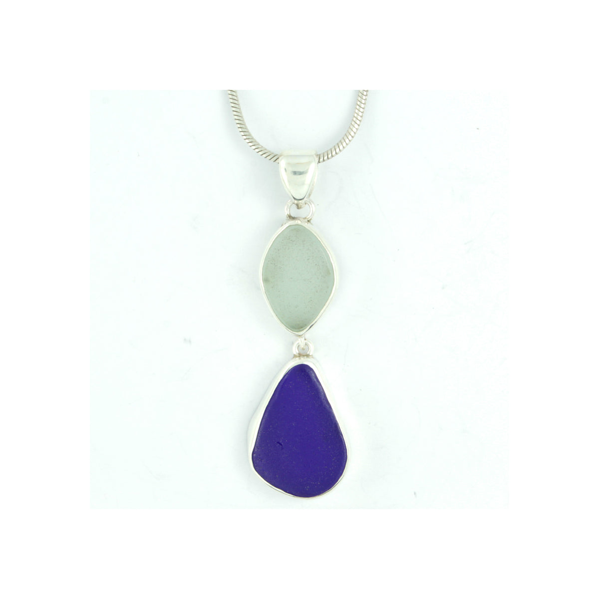 Simple Elegant Sea glass Pendant