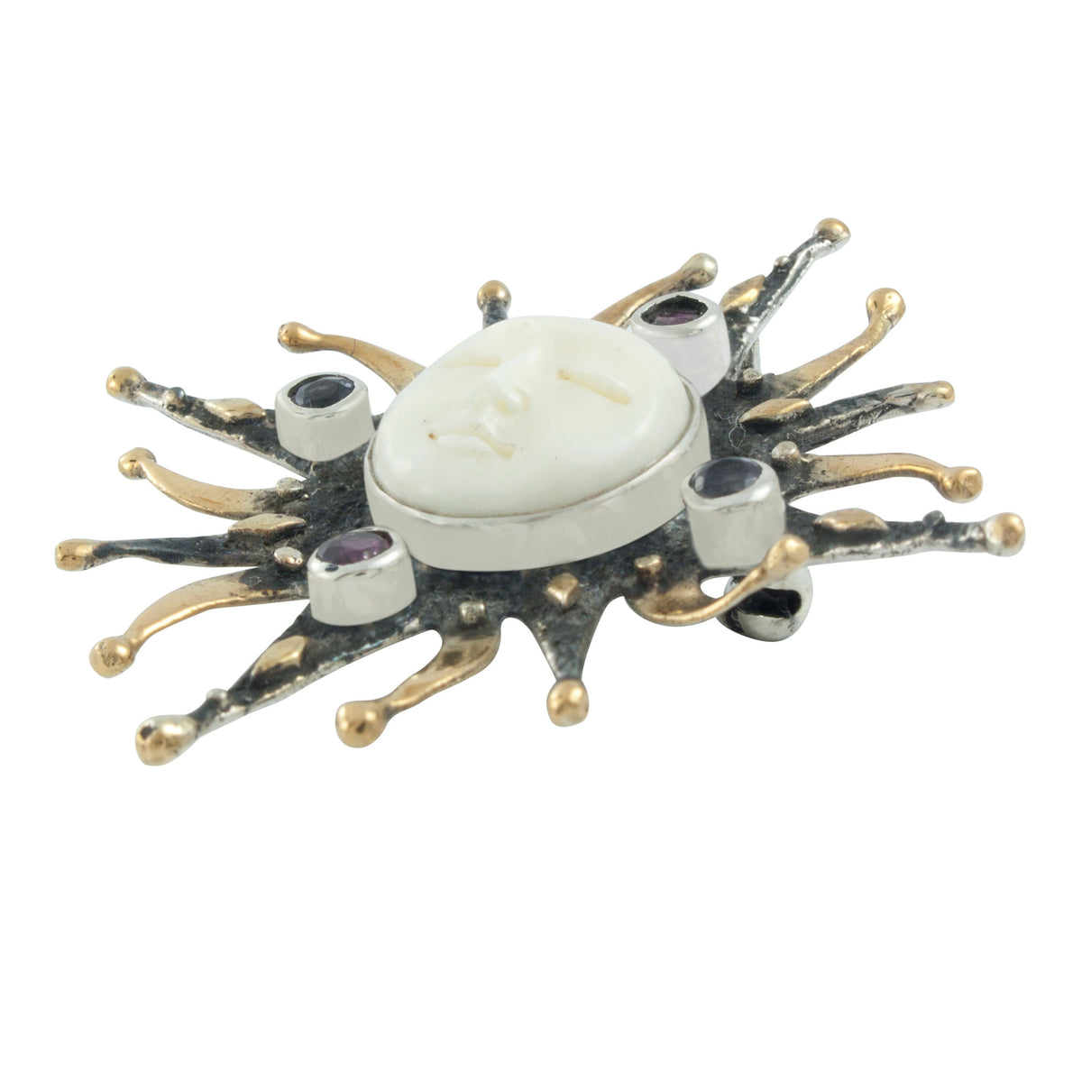 Sleeping Face Pin/Pendant