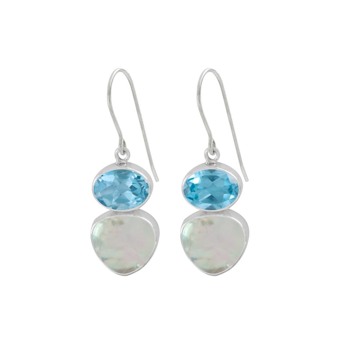 Elegant Amytheyst and Pearl Earrings