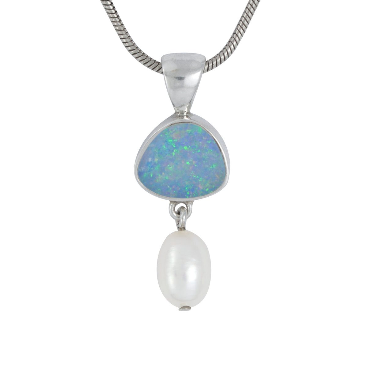 Gorgeous Opal Pearl Pendant