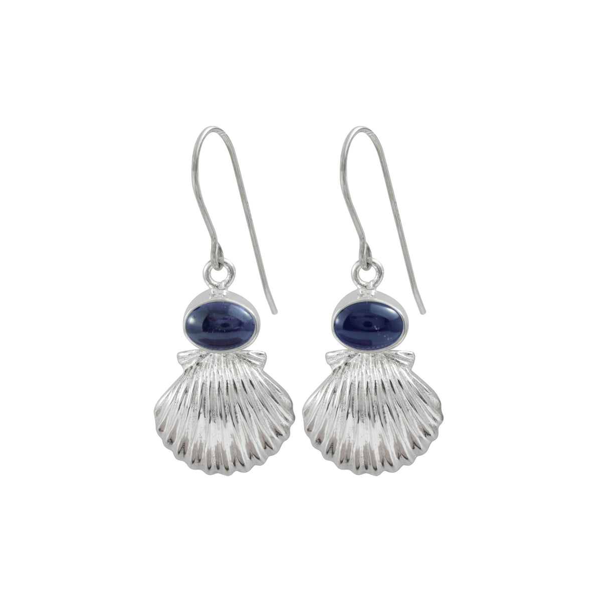 Silver Sea Shell Earring- Bring home the beach!