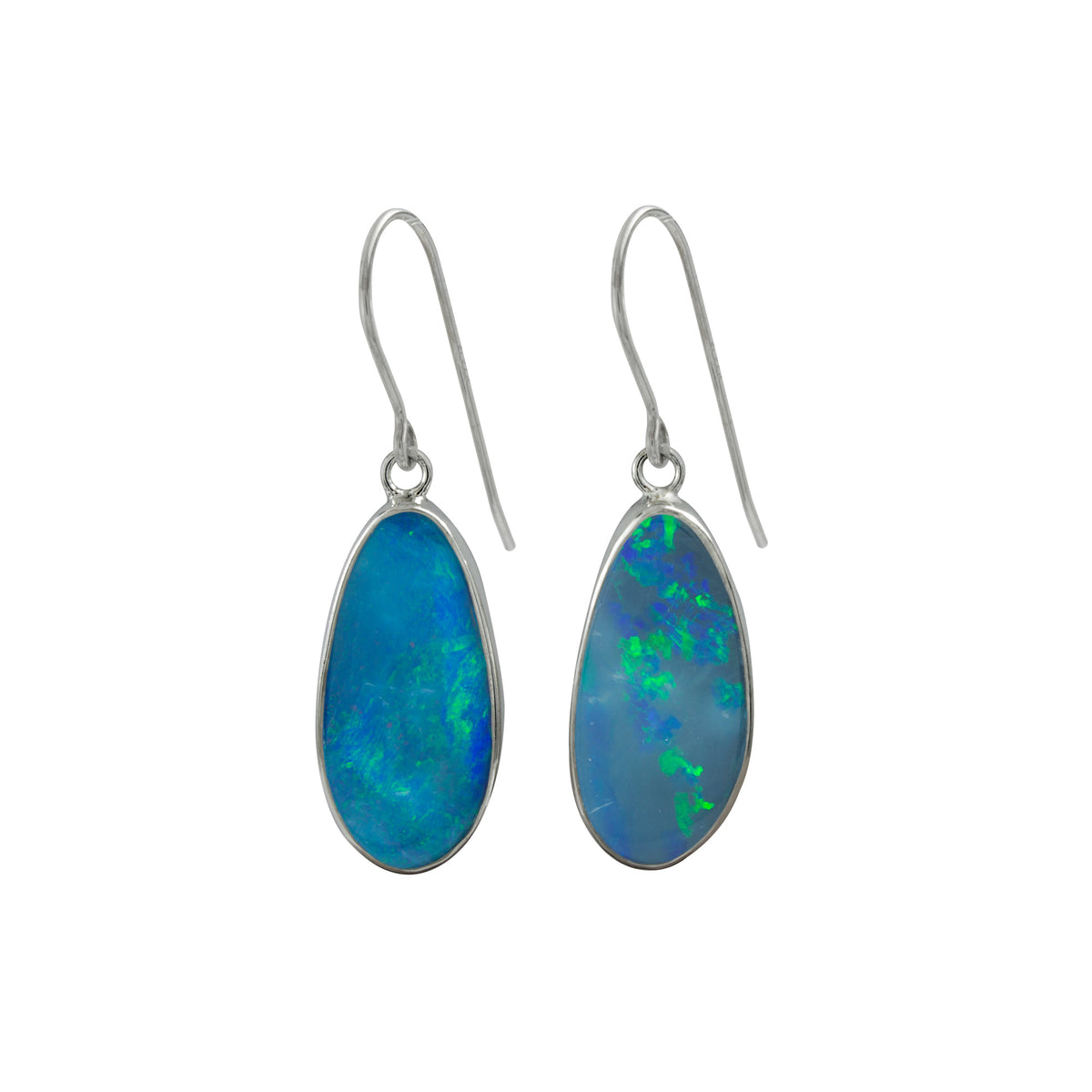 Simple &amp; Elegant Opal Drop Earrings