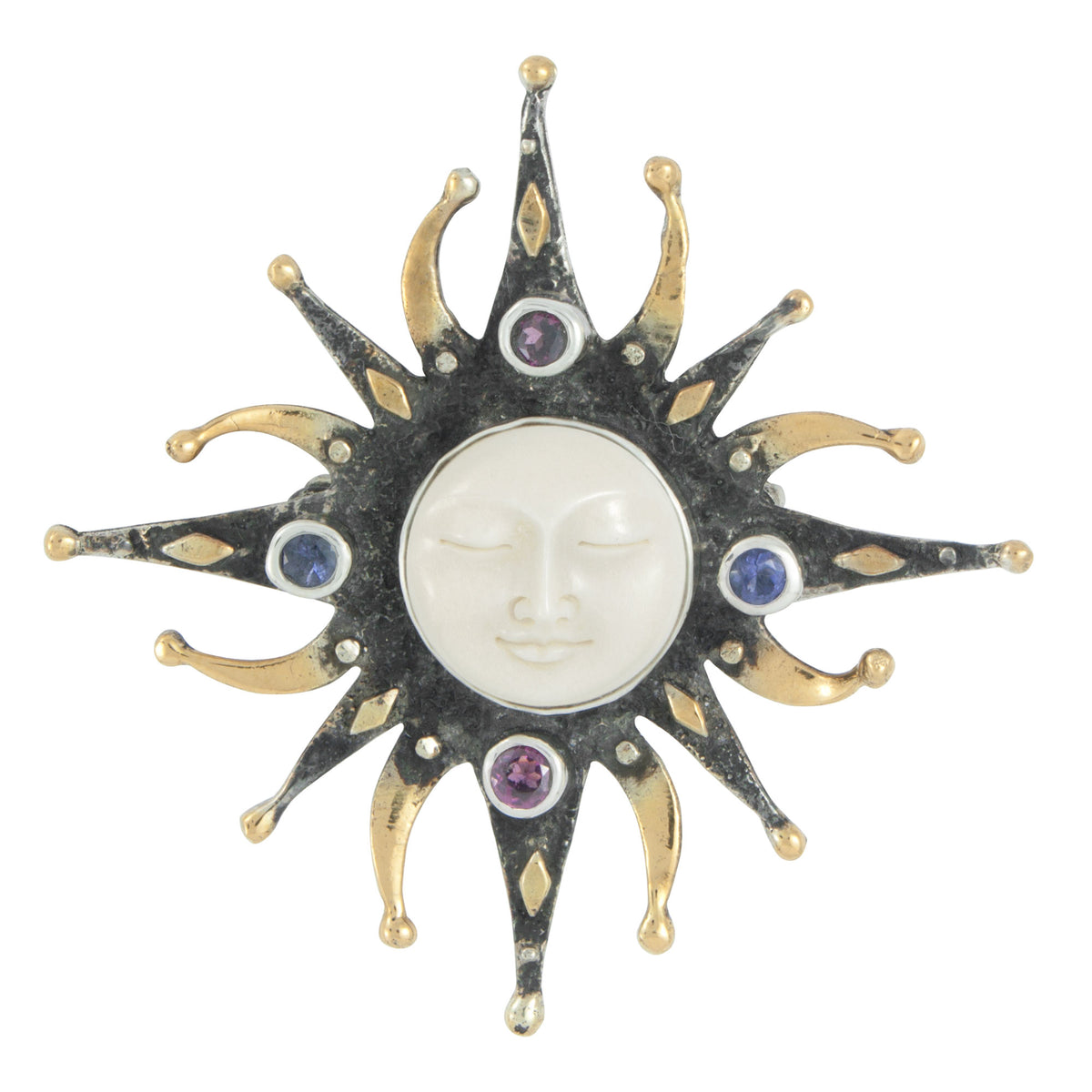 Sleeping Face Pin/Pendant